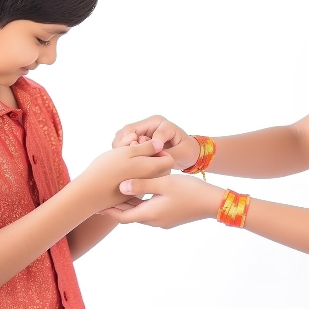 Feliz Raksha Bandhan Generativo ai