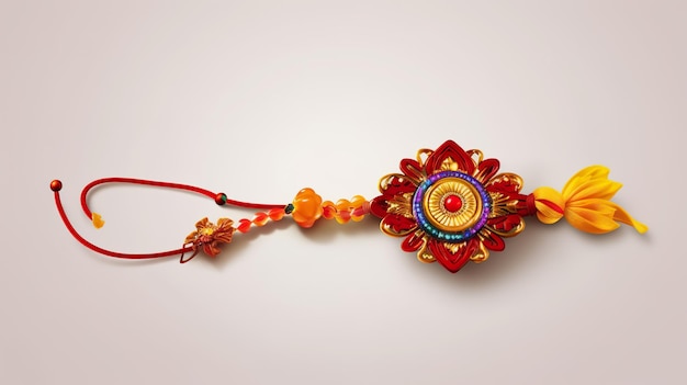 Feliz Raksha bandhan con rakhi aislado Generativo ai