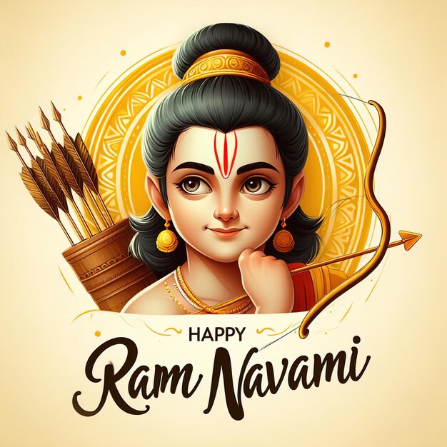 Foto feliz ram navami