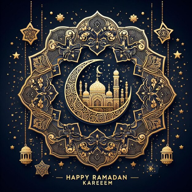 Feliz Ramadán Kareem imágenes de fondo imagen de fondo Ramadán imagen de fondo de la mezquita de Ramadán