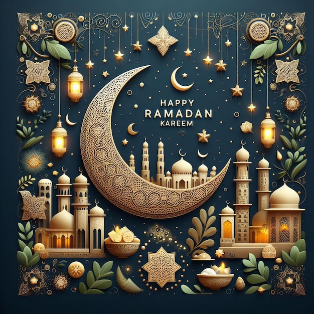 Feliz Ramadan Kareem imagens de fundo Ramadan imagem de fundo Ramadan mesquita de fundo