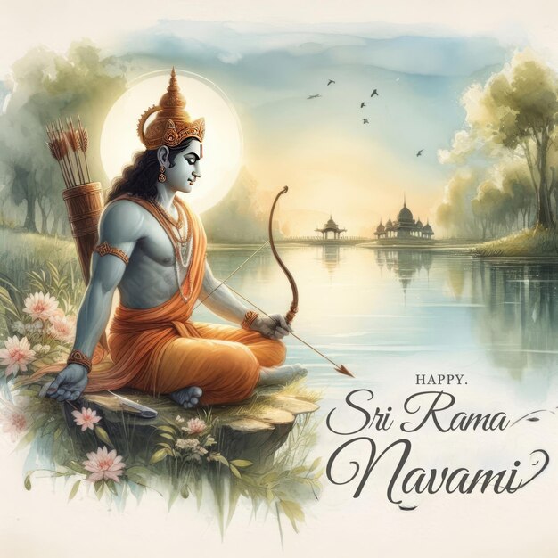 Feliz Sri Rama Navami Echoes da Divindade