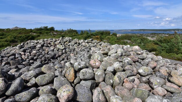 Foto felsen am strand