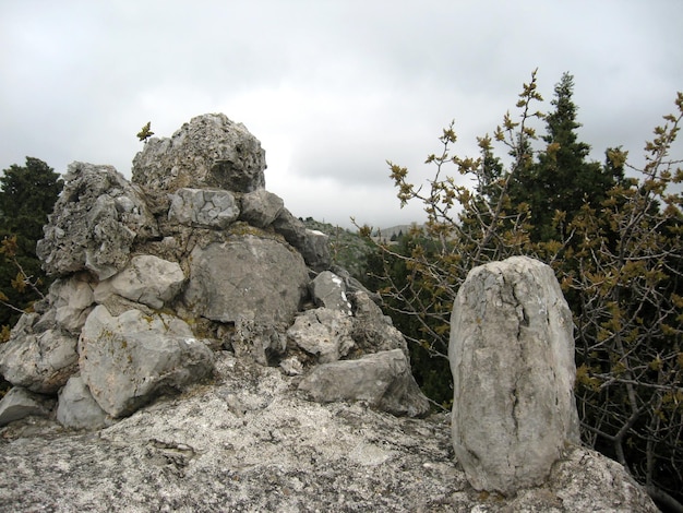 Felsen in den Bergen