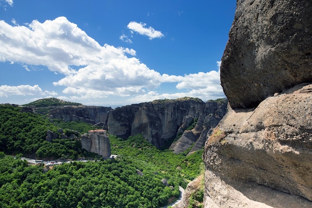 Felsen in Meteora Griechenland