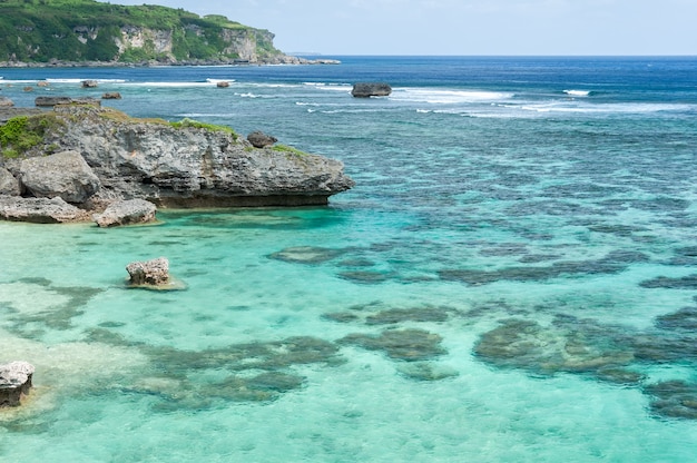 Felsen typisch aus Okinawa