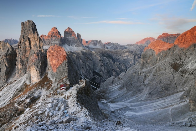 Foto felsformationen in der landschaft gegen den himmel