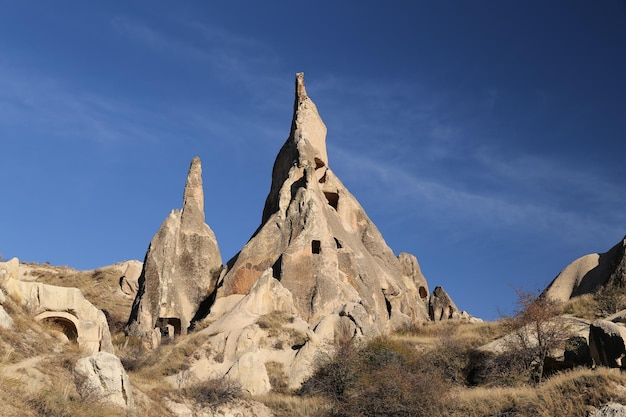 Felsformationen in Kappadokien Nevsehir Türkei