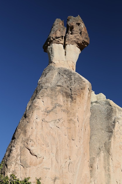 Felsformationen in Pasabag Monks Valley Kappadokien Nevsehir Türkei