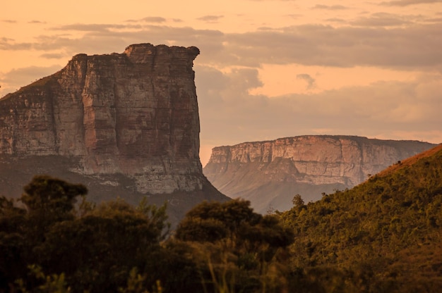 Felsige Klippen im Nationalpark Chapada Diamantina Bahia Brasilien