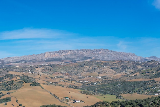 Felslandschaft Die Torcal Malaga Spanien