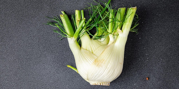 fenchelwurzel gemüse gesunde mahlzeit essen snack diät auf dem tisch kopie raum essen hintergrund rustikal