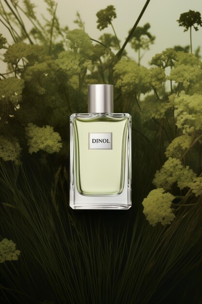 Fennel cologne de dior abraçando a elegância minimalista com um design simples