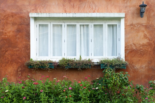 Fenster im europäischen Stil