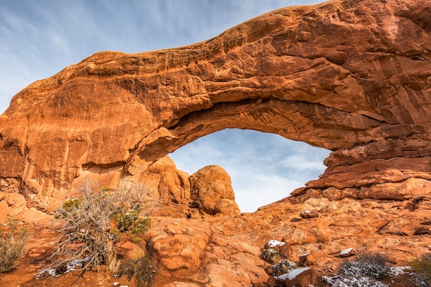 Fensterbogen im Arches National Park in Utah