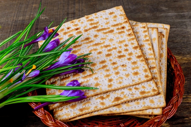 Feriado matzoth celebração matzoh páscoa judaica páscoa pão torah