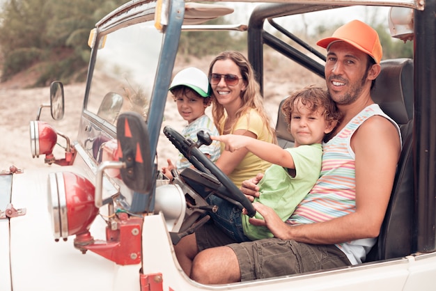 Férias com a família