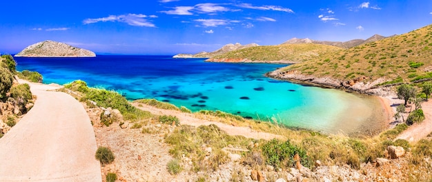 Férias de verão na Grécia Leros, ilha tranquila achbe Agia Kioura Dodecaneso