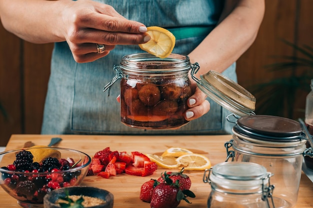 Fermentación de frutas