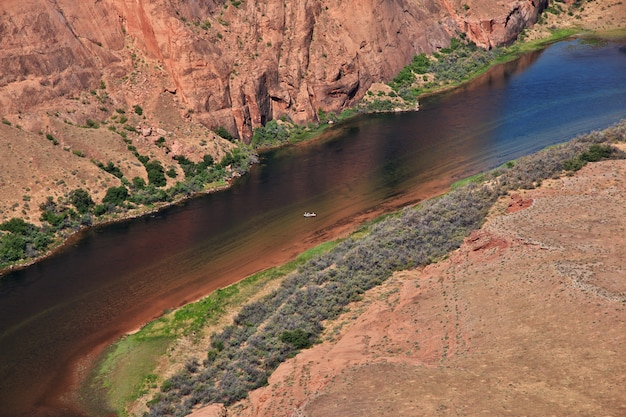 Ferradura colorado no arizona, eua