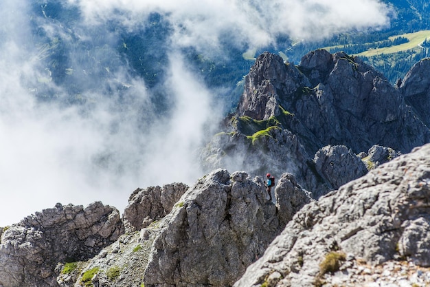 Ferrata konigsjodler en Austria Alpes austríacos