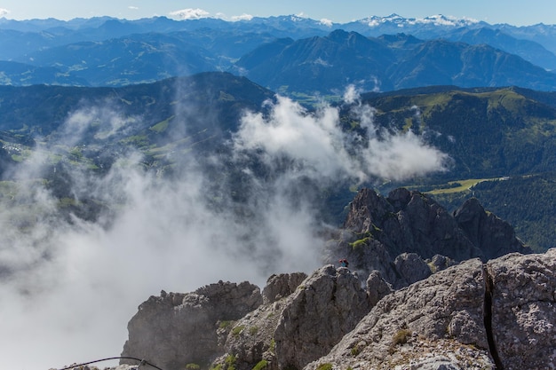 Ferrata konigsjodler en Austria Alpes austríacos