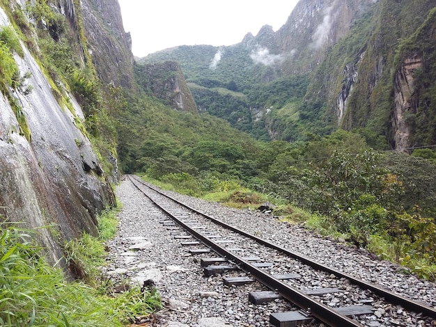 Ferrocarril de Hidroeléctrica a Aguas Calientes Perú