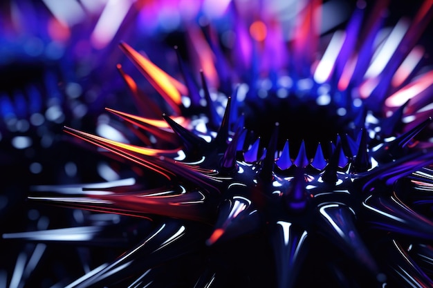 Ferrofluid Closeup im Detail