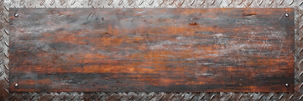 Ferrugem e textura de aço riscada ilustração 3d de fundo