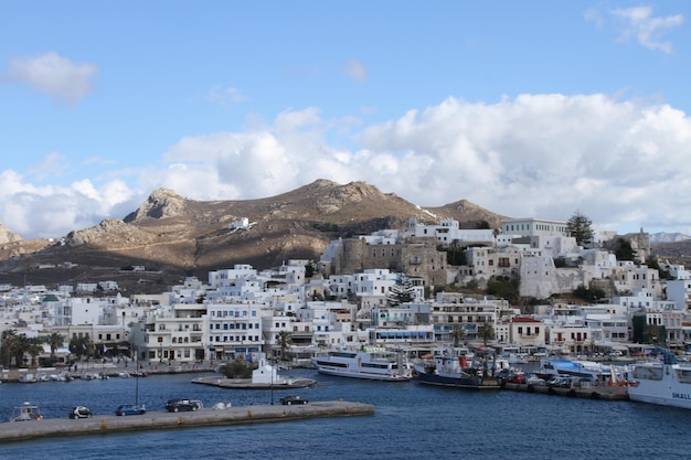 Foto ferry en grecia