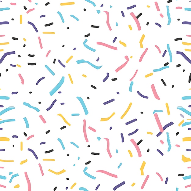 Foto festa de aniversário sprinkles caramelo padrão granulado fundo