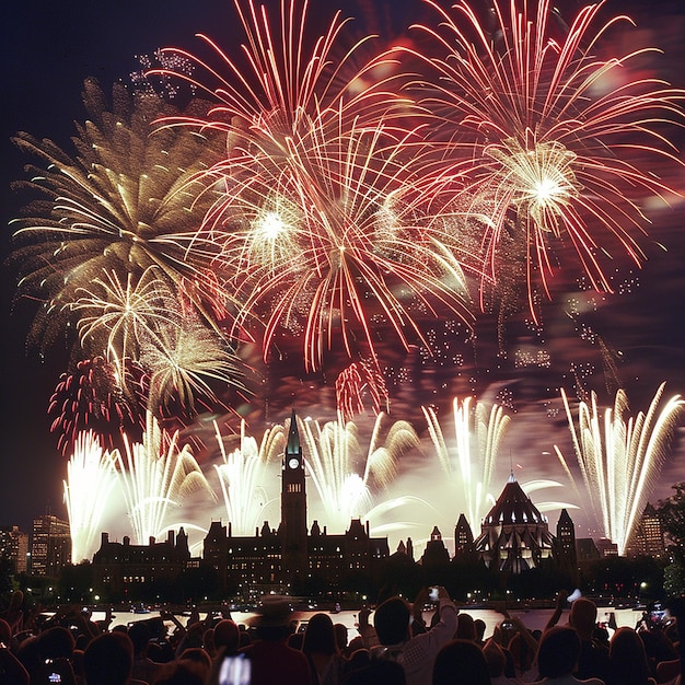 Festas de celebração do Dia do Canadá em todo o país