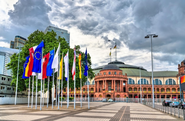 Festhalle uma sala de exposições em frankfurt am main alemanha