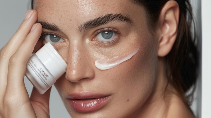 Foto festigkeitscreme mit retinol