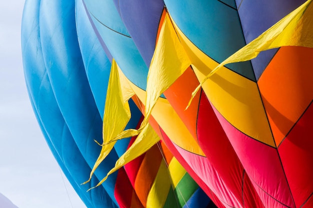 Festival anual de balões de ar quente em Erie, Colorado.