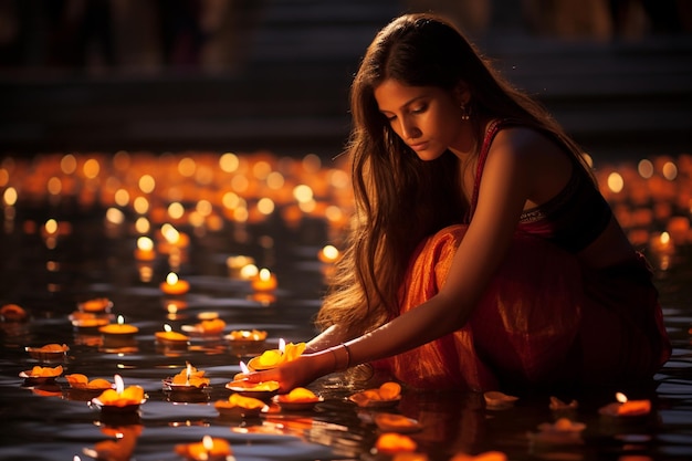 Festival das Luzes Iluminação de Diwali