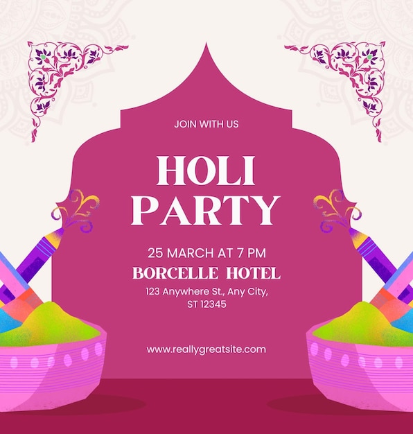 Festival de Holi na Índia