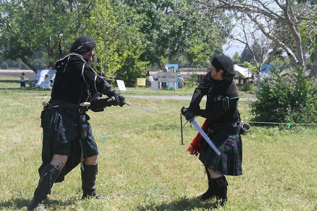 Foto festival de tartan da escócia