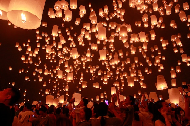 Festival de los faroles en tailandia