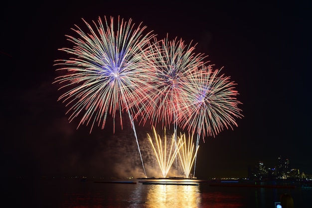 Festival de fuegos artificiales