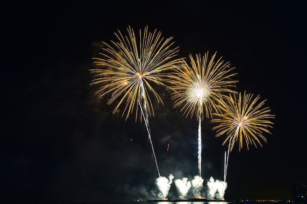 Festival de fuegos artificiales