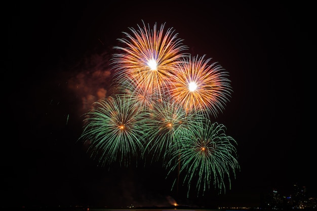 Festival de fuegos artificiales