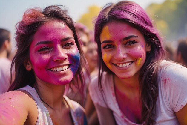 Foto el festival de holi es muy importante.