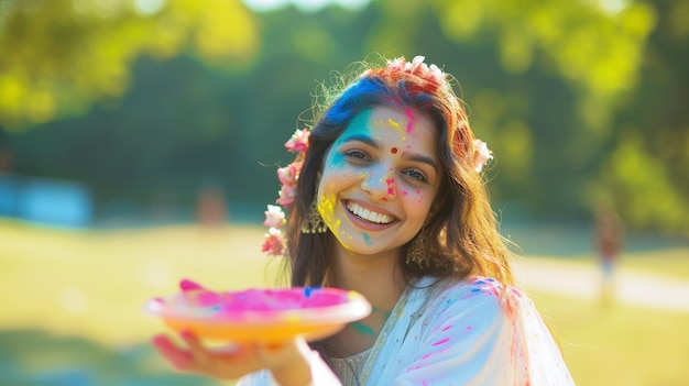 El festival de Holi en la India