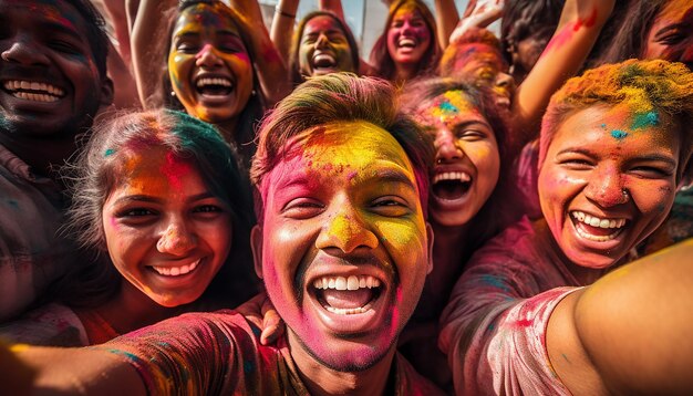 El festival de Holi