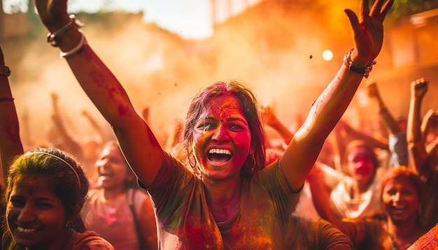 El festival de Holi