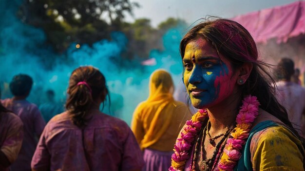 Foto el festival de holi