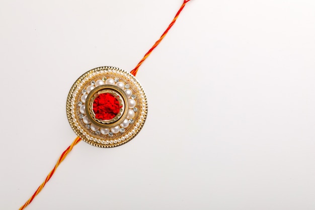 Festival indiano Raksha Bandhan, designer colorido Rakhi ou Wrist Band