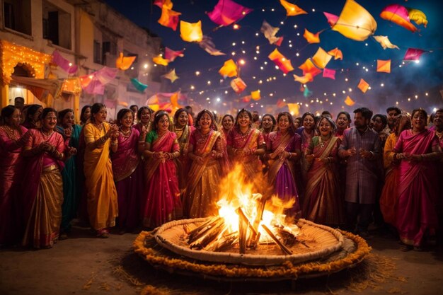 Foto el festival de lohri