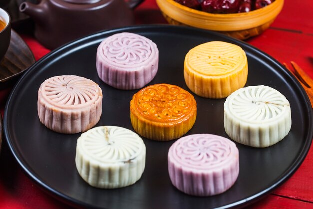 Festival de medio otoño Chinese Traditional Pastry Mooncake